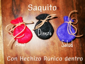 Saquito Hechizo Runas